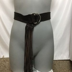 J. Crew Accessories - J.Crew Leather Fringe Belt J. Crew Accessories - J.Crew Leather Fringe Belt